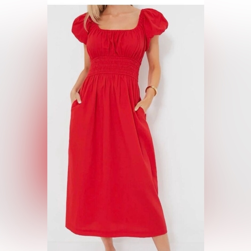Tuckernuck Red Flynn Dress. NWT